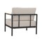 Flash Furniture Black Teak Accented Patio Chair with Cushions GM-201027-1S-GY-GG - alternate 6